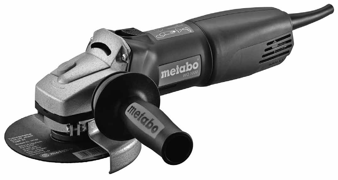 Metabo WQ1000 125mm Angle Grinder Dandygas