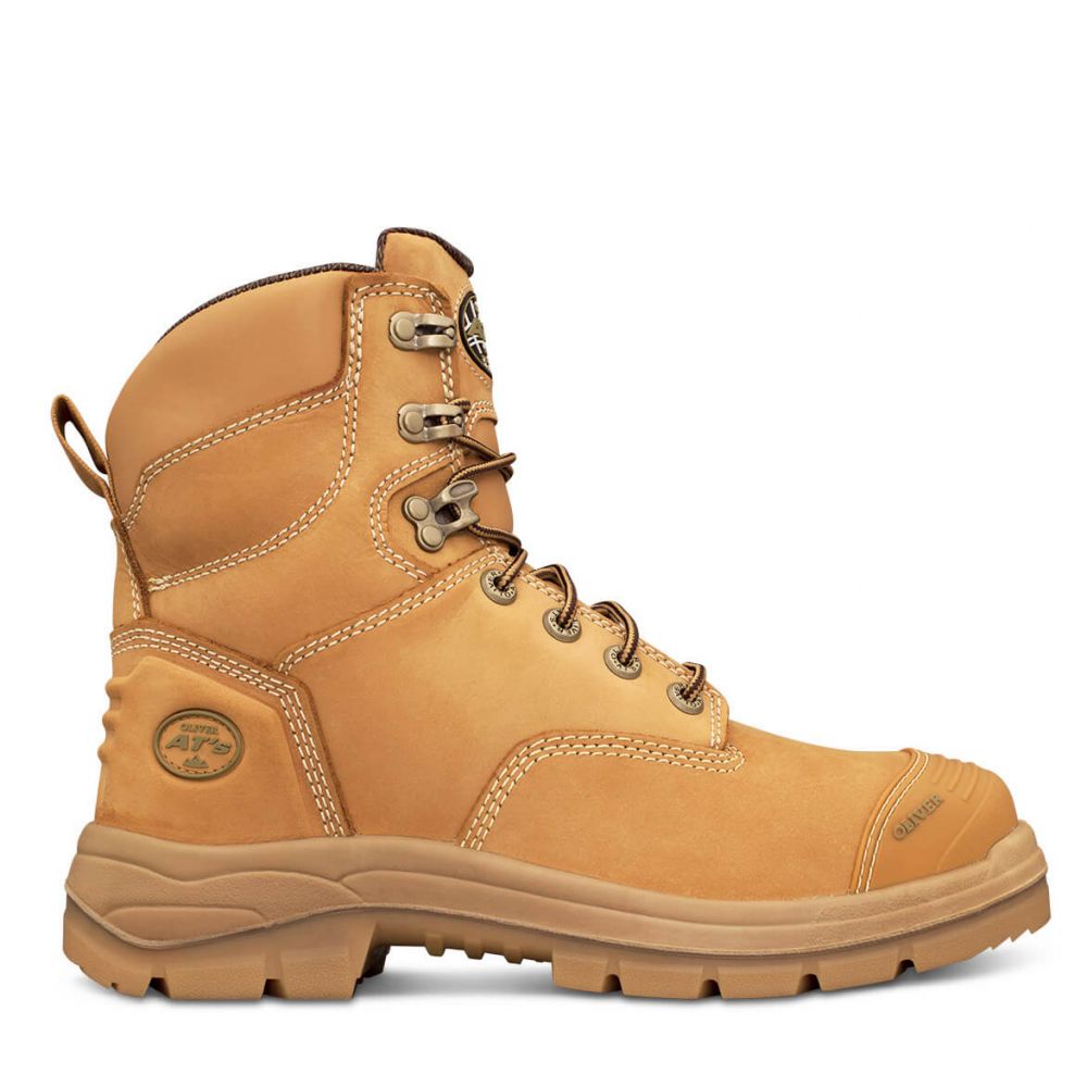 Oliver 150mm Wheat Lace Up Boot